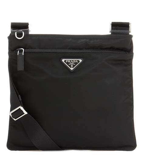 prada cross body bag black|prada black nylon crossbody bag.